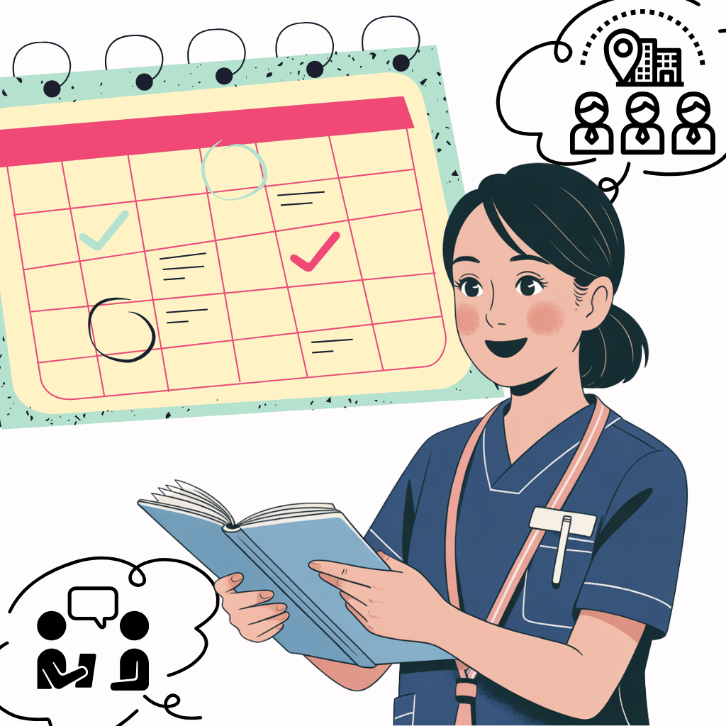 4月入職に間に合う！看護・介護職の「後悔しない」転職スケジュール